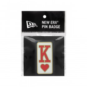 Pin King of Heart San Valentine White New Era