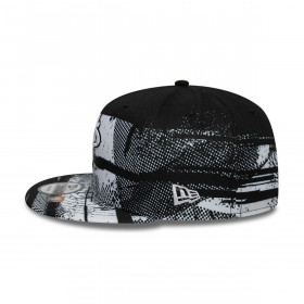 Gorra 9Fifty Miami Heat NBA Tip Off Dark Black