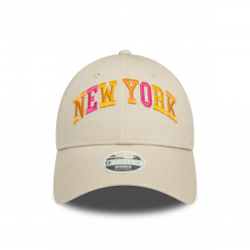 Gorra 9Forty New Era  City Boucle Beige Women