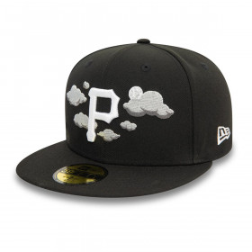 Gorra 59Fifty Pittsburgh Pirates MLB Cloud Black