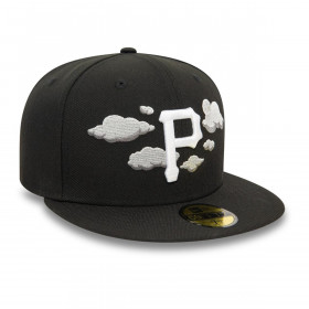 Gorra 59Fifty Pittsburgh Pirates MLB Cloud Black