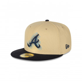 Gorra 59Fifty Atlanta Braves MLB Pack Illusion Gold