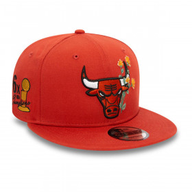 Gorra 9Fifty Chicago Bulls NBA Flower Icon Copper