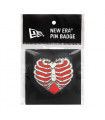 Pin Heart Rib Cage Red San Valentine Red New Era