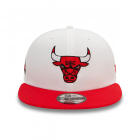 Gorra 9Fifty Chicago Bulls NBA White Crown NBA Red