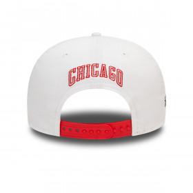 Gorra 9Fifty Chicago Bulls NBA White Crown NBA Red