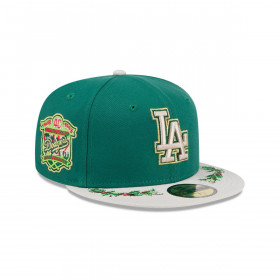 Gorra 59Fifty MLB Los Angeles Dodgers Novelty Holly Green