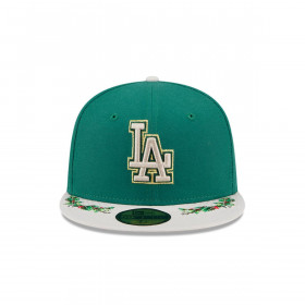 Gorra 59Fifty MLB Los Angeles Dodgers Novelty Holly Green