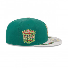 Gorra 59Fifty MLB Los Angeles Dodgers Novelty Holly Green