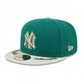 Gorra 59Fifty  MLB New York Yankees Novelty Holly Green Med