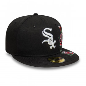 Gorra 59Fifty Chicago White Sox MLB Roses Black