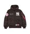 Chaqueta  New York Yankees MLB Alpha Industries Dark Brown