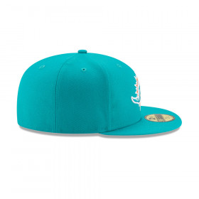 Gorra 59Fifty Miami Dolphins NFL  Clásicos Turquoise