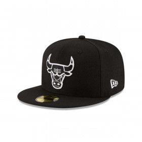 Gorra 59Fifty Chicago Bulls NBA  Clásicos Black