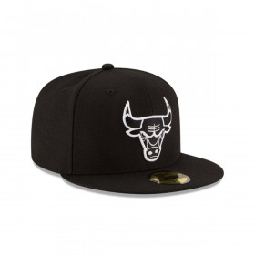 Gorra 59Fifty Chicago Bulls NBA  Clásicos Black