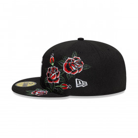 Gorra 59Fifty New York Yankees MLB Roses Black