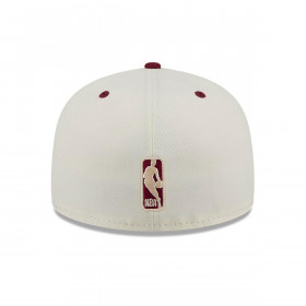 Gorra 59Fifty  NBA Chicago Bulls Novelty Stitch White