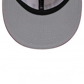 Gorra 59Fifty  NBA Chicago Bulls Novelty Stitch White