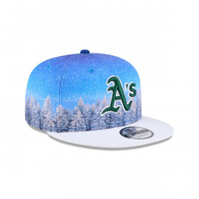 Gorra 9Fifty  MLB Oakland Athletics Winter Photoreal Blue