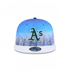 Gorra 9Fifty  MLB Oakland Athletics Winter Photoreal Blue