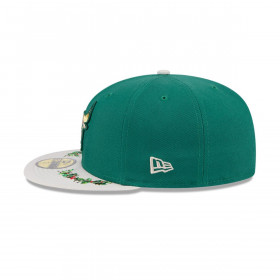 Gorra 59Fifty NBA Chicago Bulls Novelty Holly Green Med