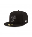 Gorra 59Fifty Miami Heat NBA  Clásicos Black