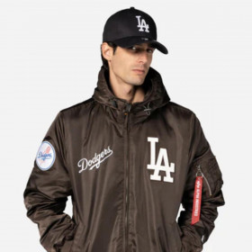 Chaqueta  Los Angeles Dodgers MLB Alpha Industries Dark Brown