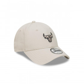 Gorra 9Forty NBA Chicago Bulls Stone Visor Script Grey