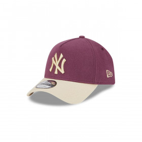 Gorra 9Forty  MLB New York Yankees Moleskin Crown Purple