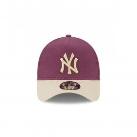 Gorra 9Forty  MLB New York Yankees Moleskin Crown Purple