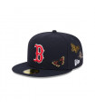 Gorra 59Fifty MLB Boston Red Sox Felt X MLB Navy