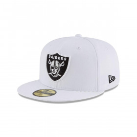 Gorra 59Fifty Las Vegas Raiders NFL Clásicos White