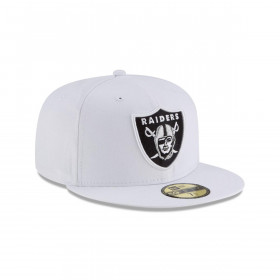 Gorra 59Fifty Las Vegas Raiders NFL Clásicos White