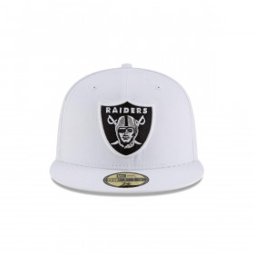 Gorra 59Fifty Las Vegas Raiders NFL Clásicos White