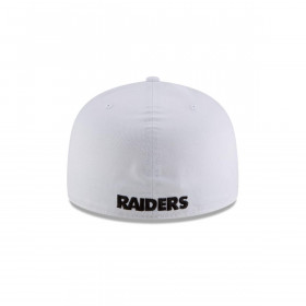 Gorra 59Fifty Las Vegas Raiders NFL Clásicos White