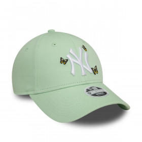 Gorra 9Forty New York Yankees MLB Butterfly Icon Green Pstl