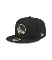 Gorra 59Fifty Golden State Warrior NBA  Clásicos Black