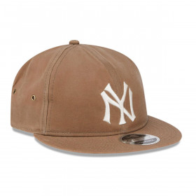 Gorra 9Fifty New York Yankees MLB Waxed Canvas Beige