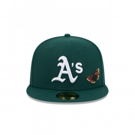 Gorra 59Fifty MLB Oakland Athletics Felt X MLB Dark Green