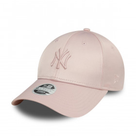 Gorra 9Forty New York Yankees MLB Satin Dark Pink