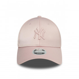 Gorra 9Forty New York Yankees MLB Satin Dark Pink