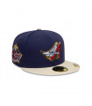 Gorra 59Fifty Anaheim Angels MLB Visor Clip Navy