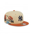 Gorra 9Fifty MLB New York Yankees Fall Landscape Beige