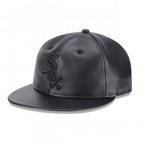 Gorra 9Fifty MLB Chicago White Sox Genuine Leather Black