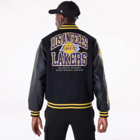Chaquetas Los Angeles Lakers NBA Wordmark Black