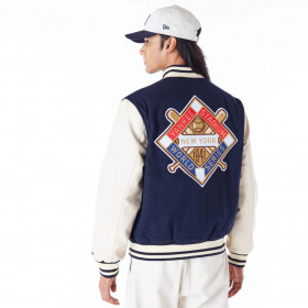 Chaquetas New York Yankees MLB Patches Navy