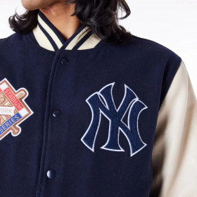Chaquetas New York Yankees MLB Patches Navy