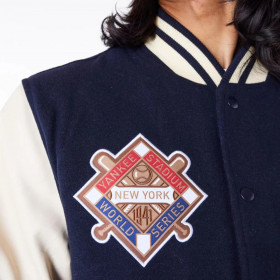 Chaquetas New York Yankees MLB Patches Navy
