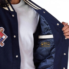 Chaquetas New York Yankees MLB Patches Navy