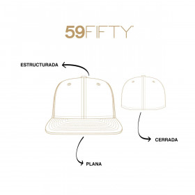 Gorra 59Fifty Oakland Athletics MLB New Era Global Black